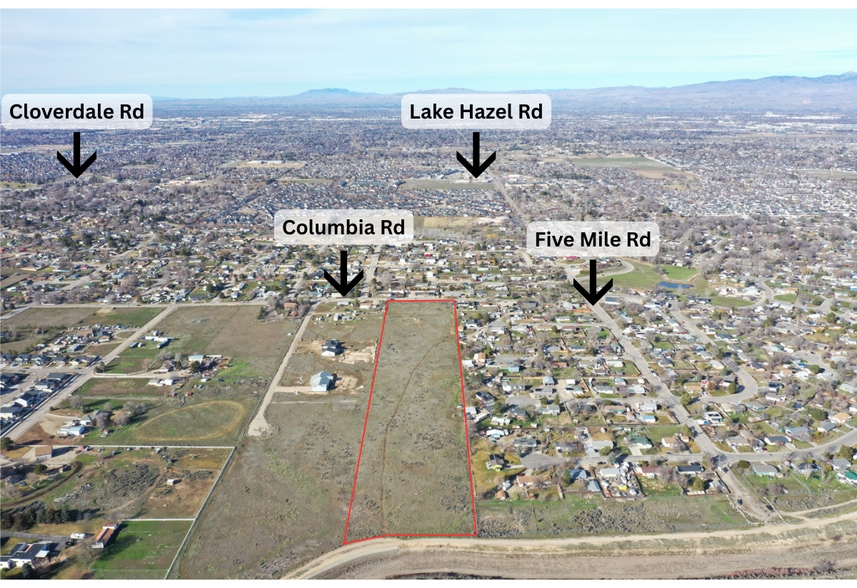 10847-10850 Columbia Rd, Boise, ID for sale - Aerial - Image 2 of 11