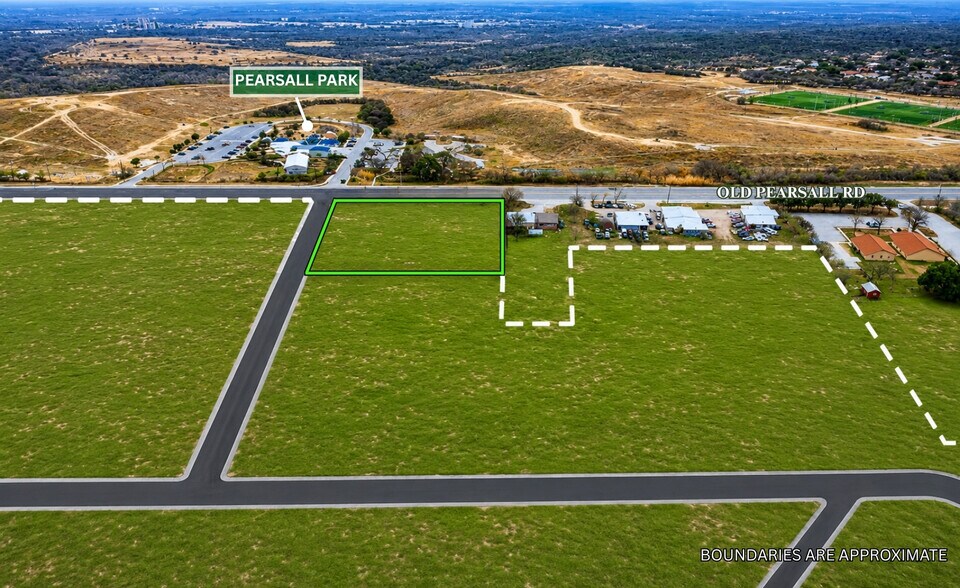 1± AC on Old Pearsall Road, San Antonio, TX à vendre - Photo du bâtiment - Image 3 de 20