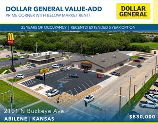 More details for 2101 N Buckeye Ave, Abilene, KS - Retail for Sale