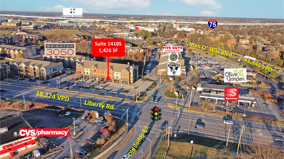 2985 Liberty Rd, Lexington, KY à louer - Aérien - Image 3 de 12