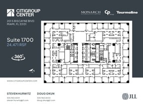 201 S Biscayne Blvd, Miami, FL for lease Floor Plan- Image 1 of 11