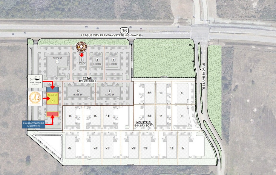 League City Pky & Isla Vista Dr, League City, TX for lease - Building Photo - Image 3 of 5