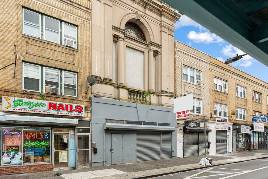 4739 Frankford Ave, Philadelphia, PA for lease - Building Photo - Image 1 of 7
