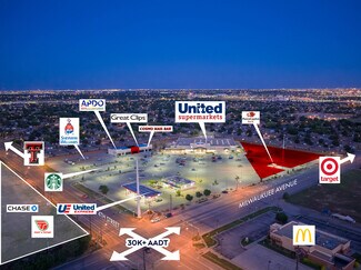 Plus de détails pour 4th and Milwaukee Ave, Lubbock, TX - Commerce de détail à louer