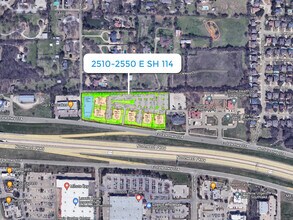 2510 E State Highway 114, Southlake, TX - AERIAL map view