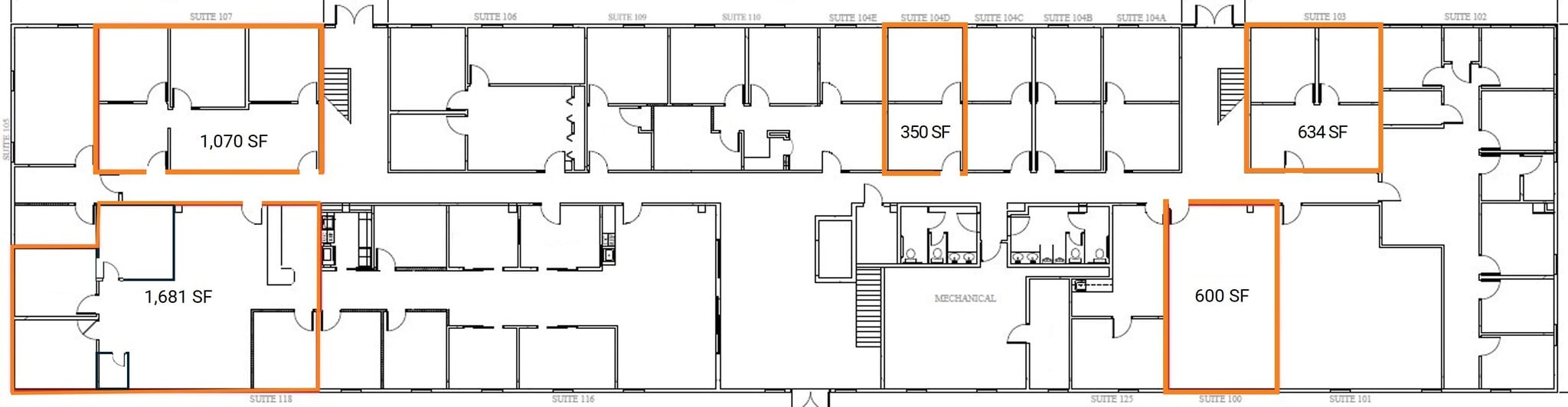 1310 E Highway 96, White Bear Lake, MN for sale Floor Plan- Image 1 of 1