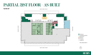 1675 Broadway, New York, NY à louer Plan d’étage- Image 1 de 1
