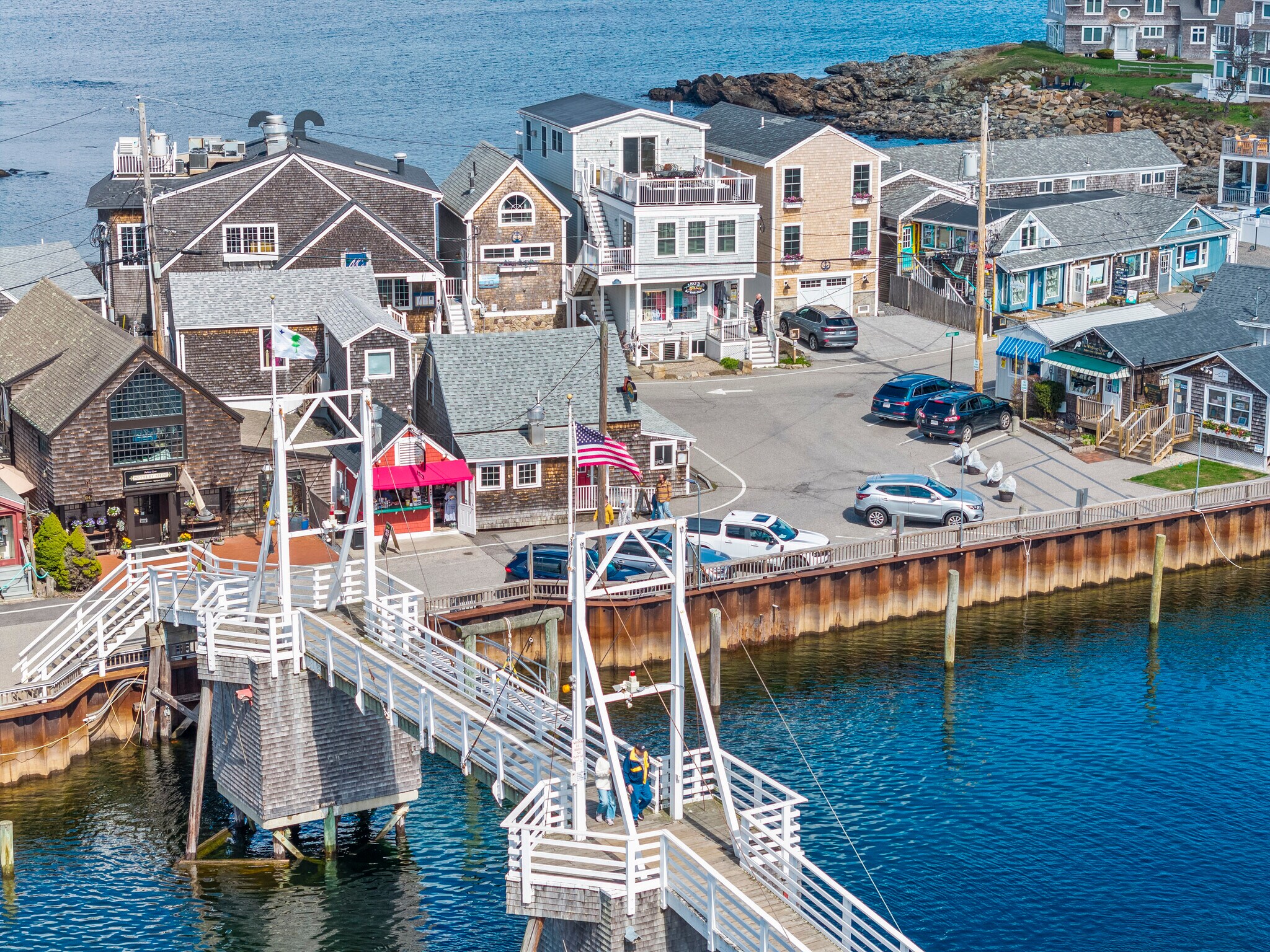 113 113, 115 & 117 Perkins Cove, Ogunquit, ME à vendre Aérien- Image 1 de 30