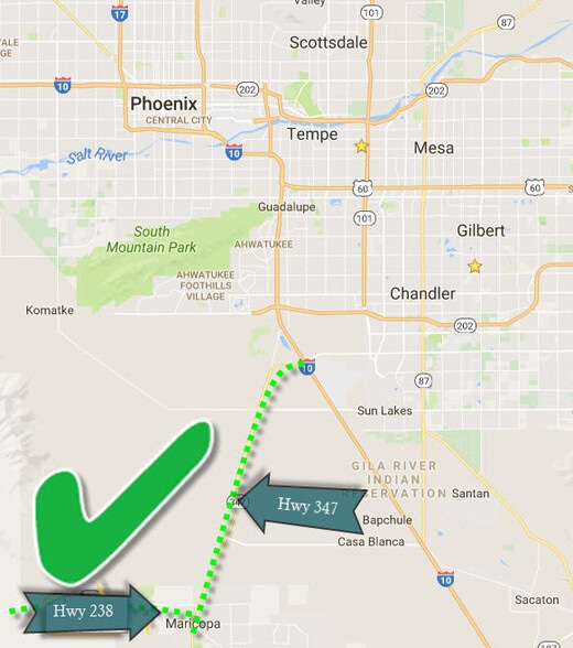 W. Fulcar Road & N.Black Mountain rd, Mobile, AZ for sale - Building Photo - Image 3 of 10