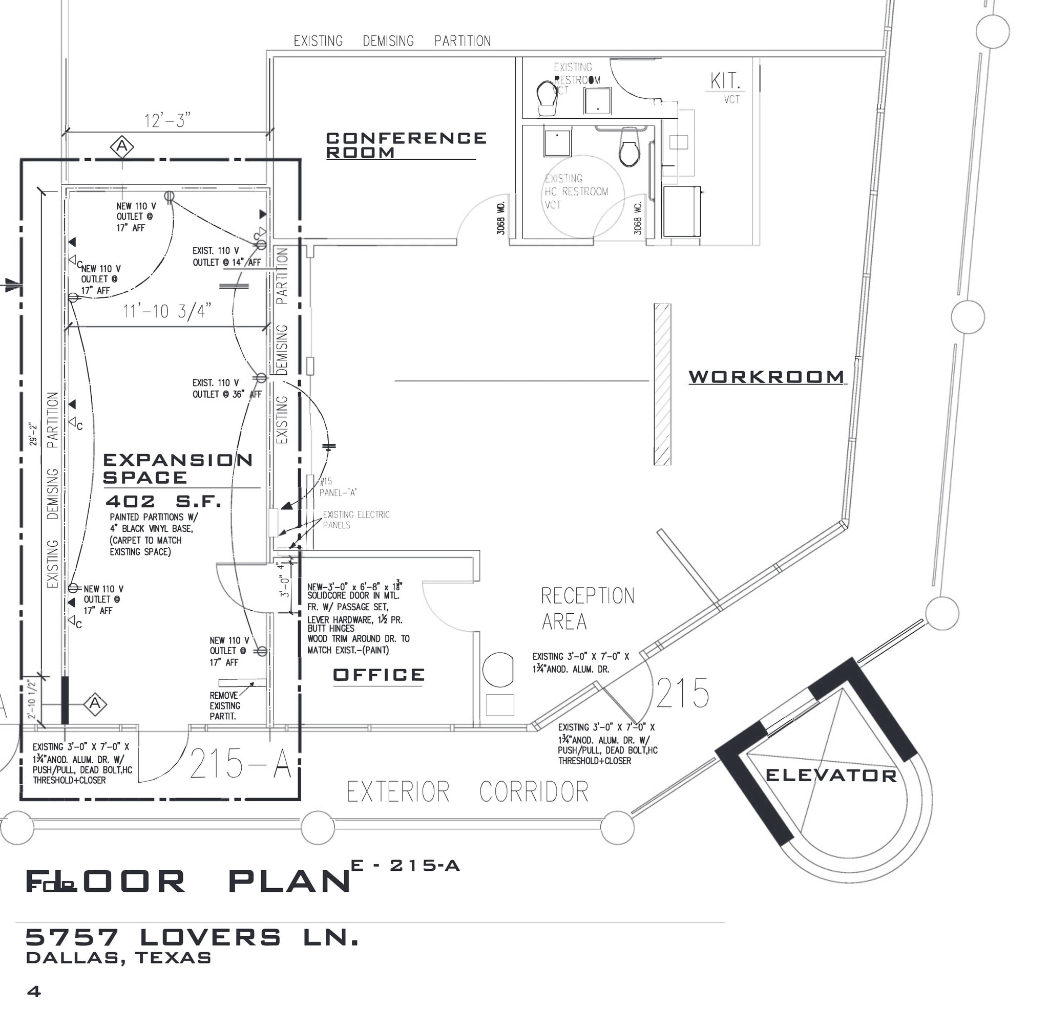 5757 W Lovers Ln, Dallas, TX for lease Site Plan- Image 1 of 1