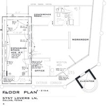 5757 W Lovers Ln, Dallas, TX for lease Site Plan- Image 1 of 1