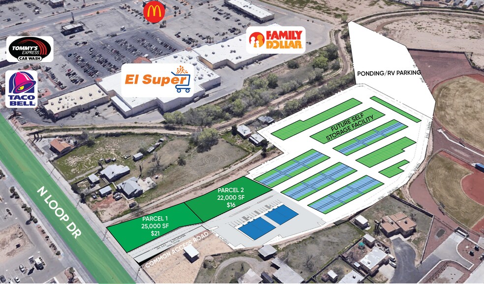 8700 N Loop Dr, El Paso, TX à vendre - Photo du bâtiment - Image 2 de 2