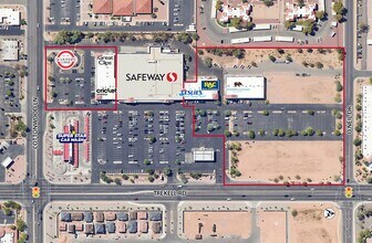 992 E Cottonwood Ln, Casa Grande, AZ - AÉRIEN  Vue de la carte