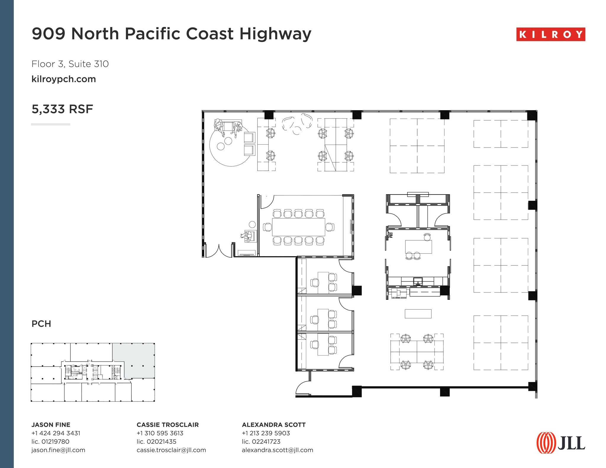 909 N Pacific Coast Hwy, El Segundo, CA for lease Site Plan- Image 1 of 1