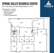 4440-4460 Spring Valley Rd, Dallas, TX for lease Floor Plan- Image 1 of 1