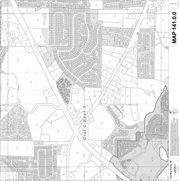 Hwy 120, Hiram, GA à vendre - Plan cadastral - Image 2 de 4