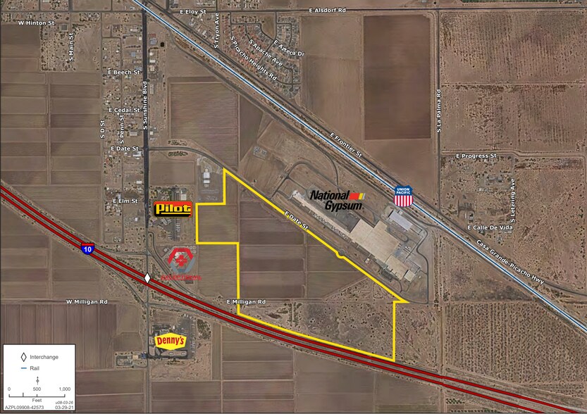 NEC I-10 & Sunshine Blvd, Eloy, AZ for sale - Building Photo - Image 2 of 2