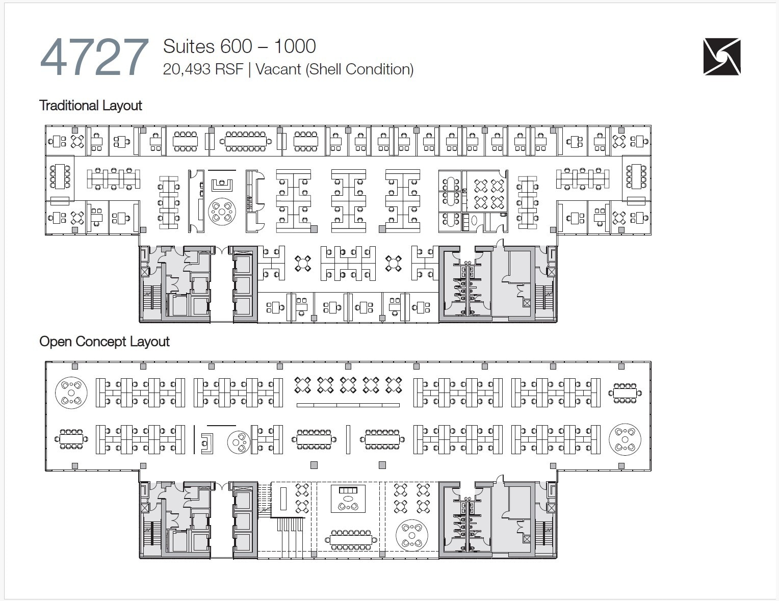 4747 Executive Dr, San Diego, CA à louer Plan d’étage- Image 1 de 7
