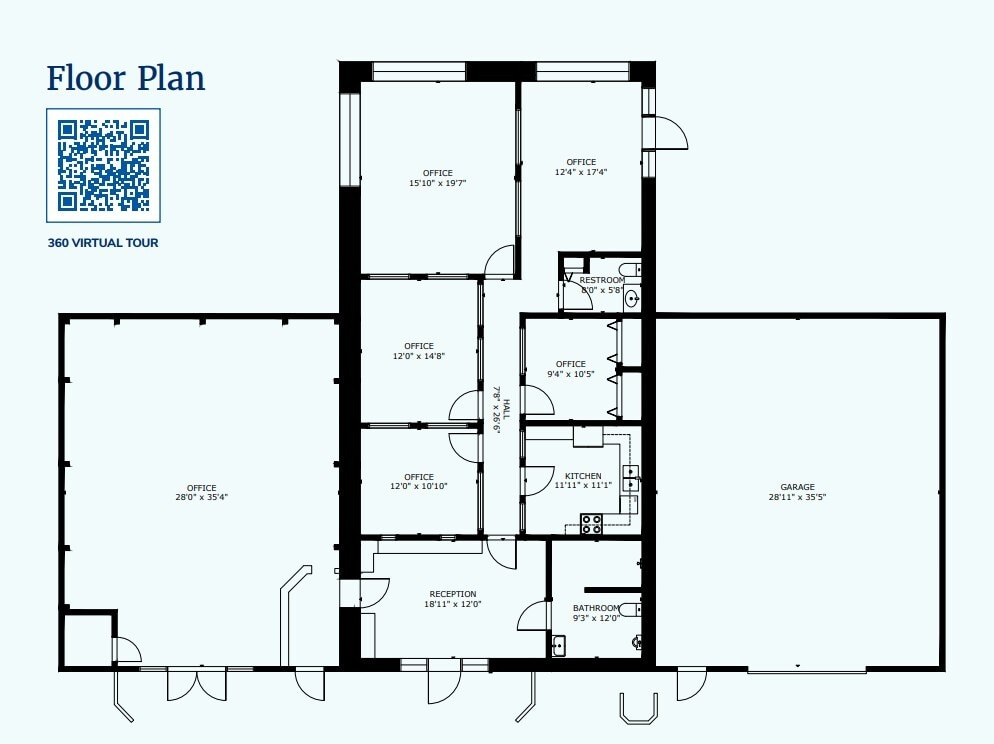 831 Maguire Rd, Ocoee, FL à louer Plan d’étage- Image 1 de 1