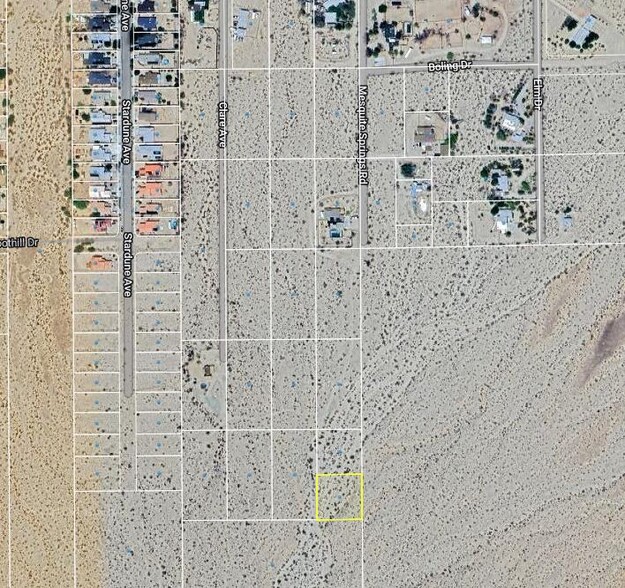 0.55 Acres Mesquite Springs Rd, Twentynine Palms, CA à vendre - Photo principale - Image 1 de 5