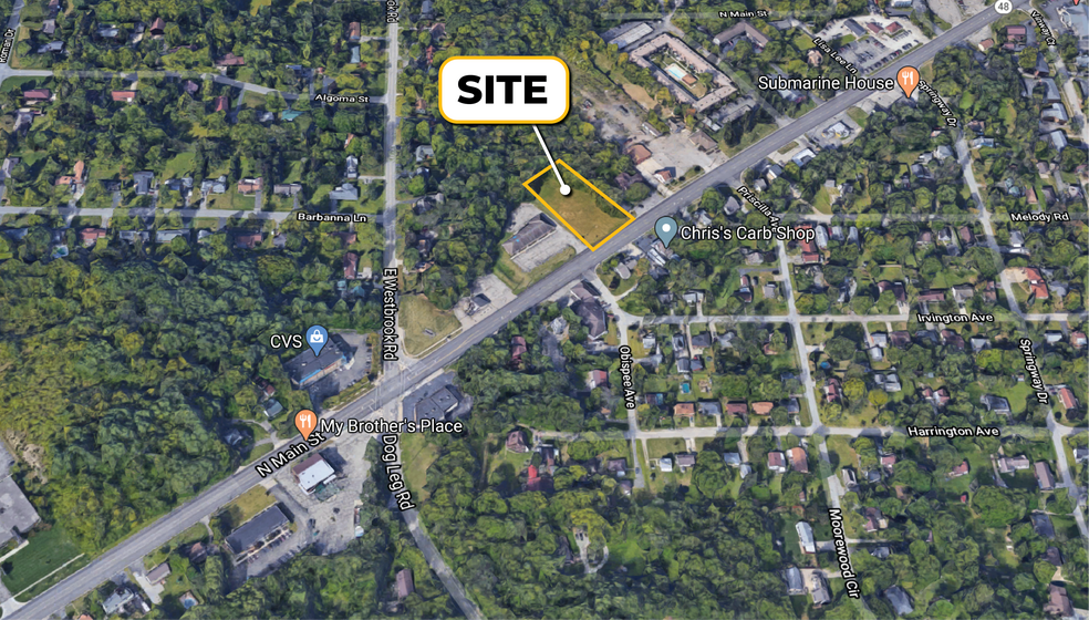 7651 N Main St, Dayton, OH à vendre - Aérien - Image 1 de 4