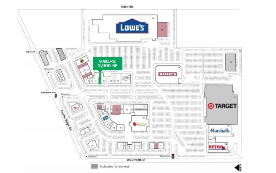 3031-3141 Westgate Mall, Fairview Park, OH à vendre - Plan de site - Image 1 de 1