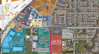 Plus de détails pour SEQ Benton Rd. & Leon Rd, Winchester, CA - Terrain à vendre