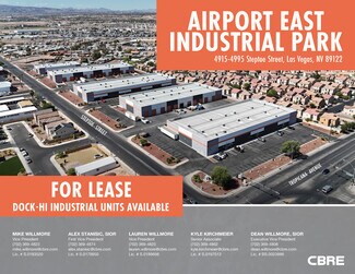 Plus de détails pour 4915 Steptoe St, Las Vegas, NV - Industriel à louer