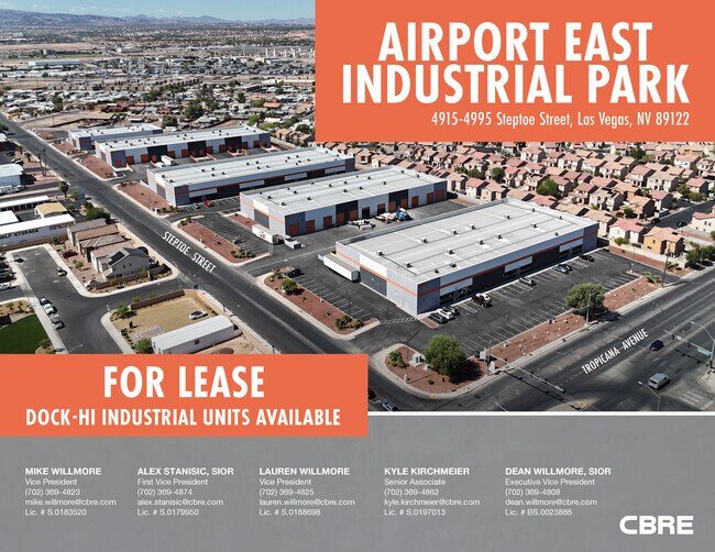 Plus de détails pour 4915 Steptoe St, Las Vegas, NV - Industriel à louer