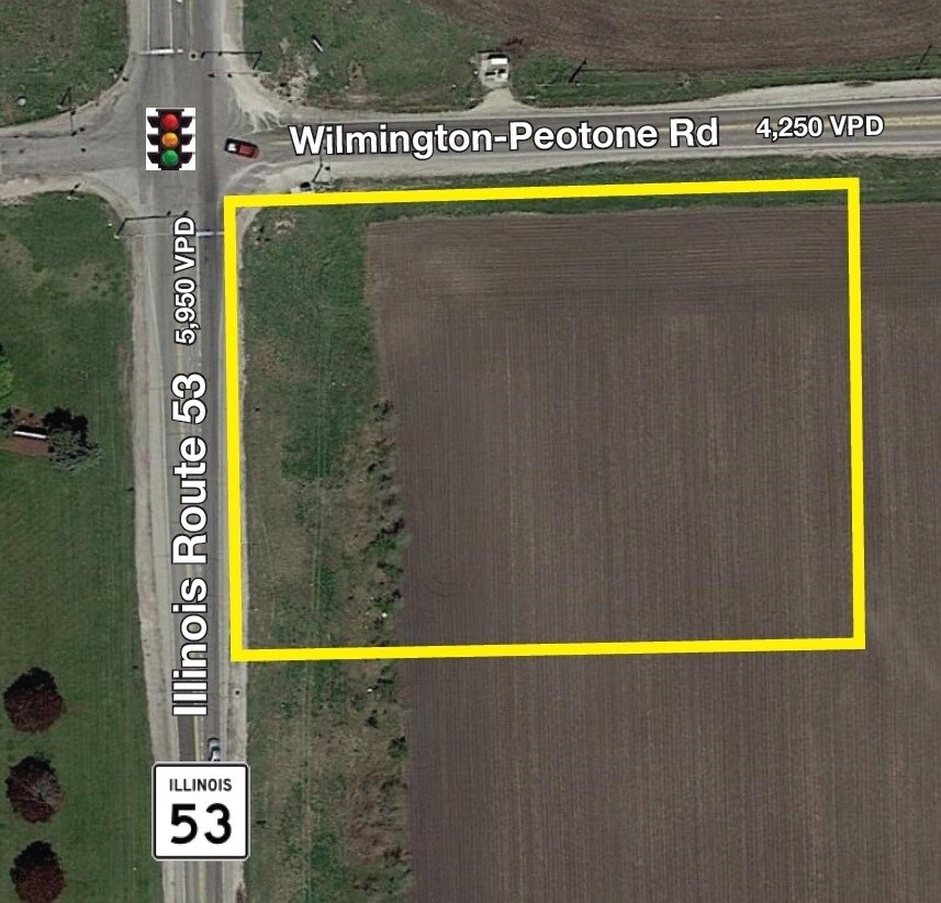 SEC Route 53 & Wilmington-Peotone Rd, Wilmington, IL à vendre Photo principale- Image 1 de 3