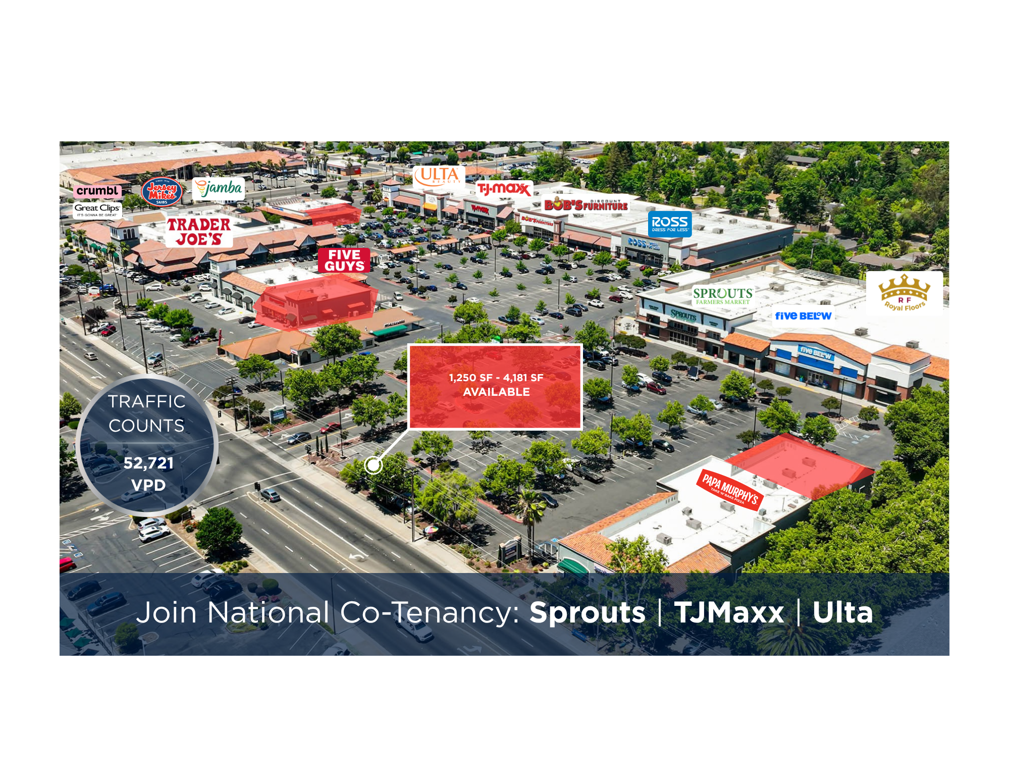 2601-2805 Marconi Ave, Sacramento, CA à louer Photo intérieure- Image 1 de 3