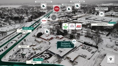 5180 37th Ave SW, Hudsonville, MI - AÉRIEN  Vue de la carte