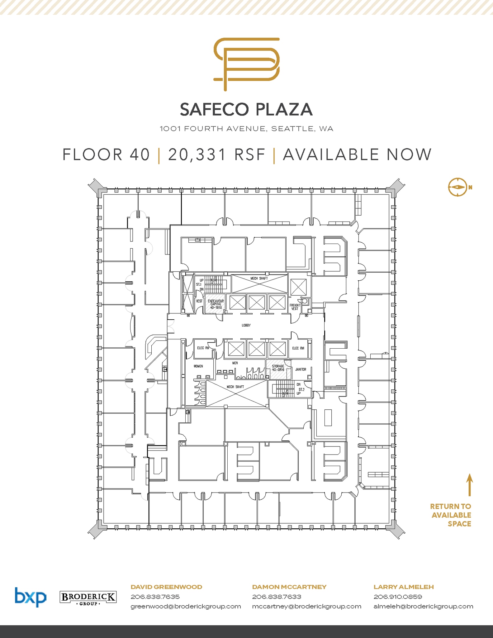 1001 4th Ave, Seattle, WA for lease Floor Plan- Image 1 of 1