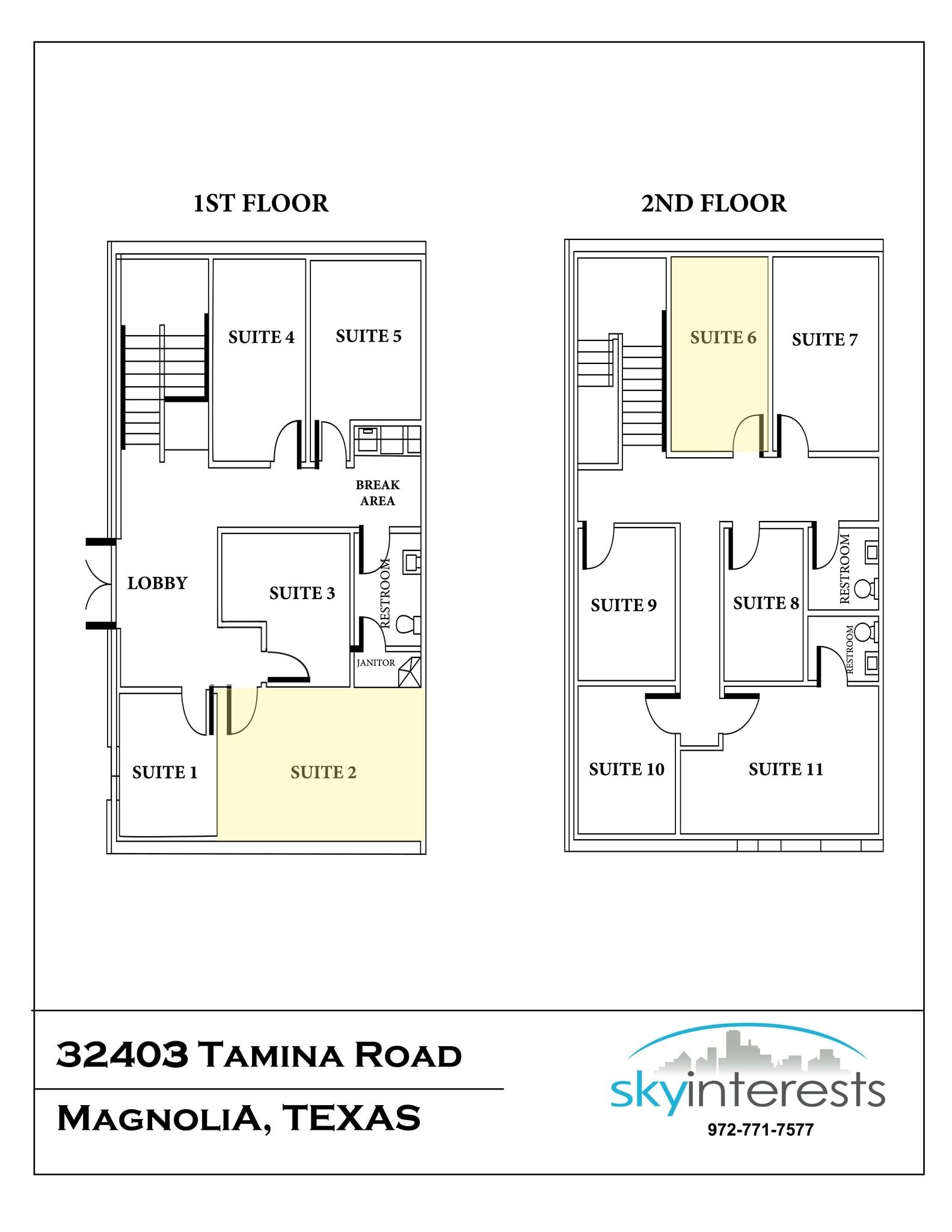 32403 Tamina Rd, Magnolia, TX for lease Site Plan- Image 1 of 1