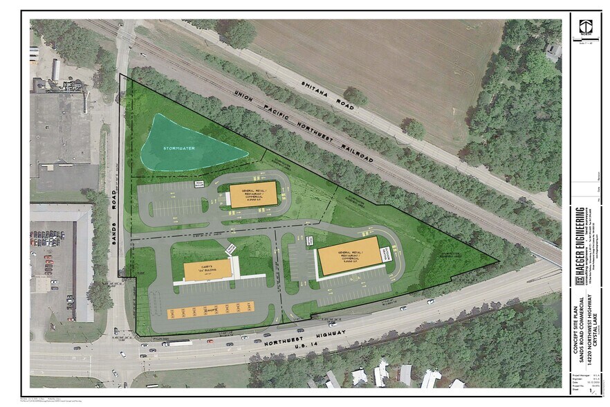 Route 14 Hwy, Crystal Lake, IL à vendre - Photo du bâtiment - Image 3 de 6