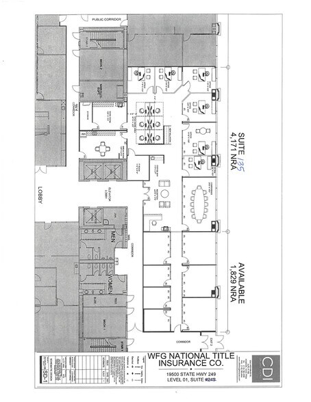 19500 State Highway 249, Houston, TX à vendre - Plan de site - Image 2 de 5