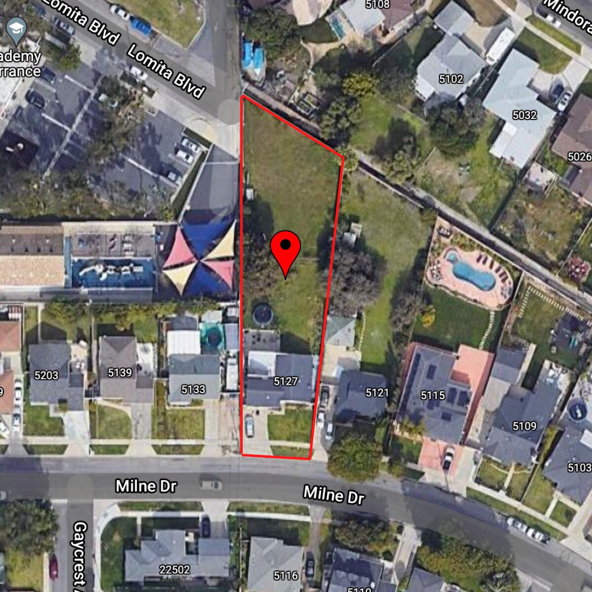 5127 Milne Dr, Torrance, CA for sale Aerial- Image 1 of 1