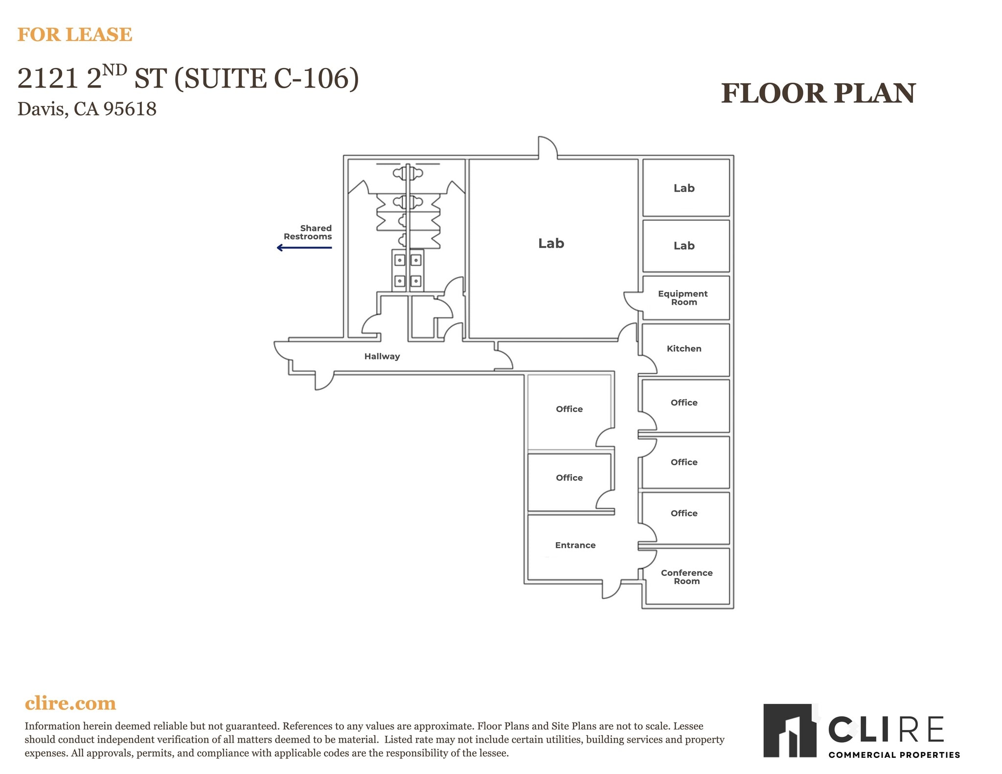 2121 2nd St, Davis, CA for lease Site Plan- Image 1 of 11