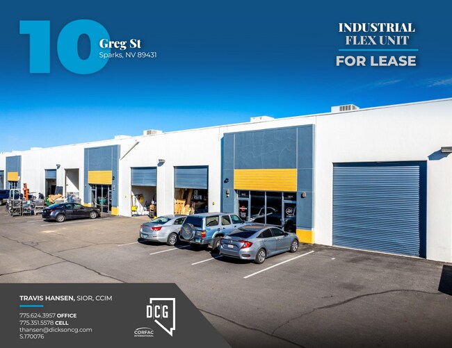 More details for 10 Greg St, Sparks, NV - Industrial for Lease