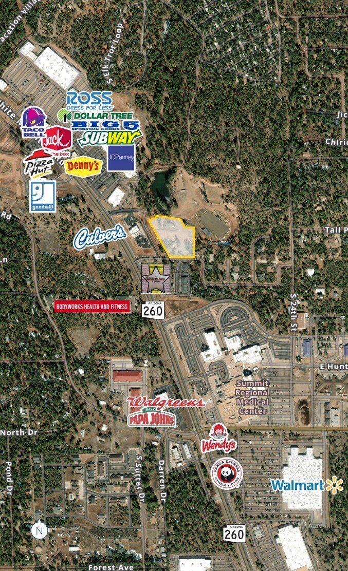 4595 S White Mountain Rd, Show Low, AZ à vendre Photo du bâtiment- Image 1 de 1