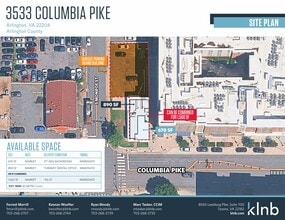 3533 Columbia Pike, Arlington, VA for lease Site Plan- Image 1 of 1