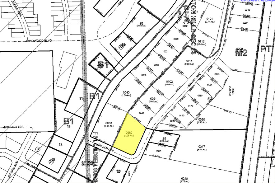 2411-2451 NW 1st Ave, Boca Raton, FL à louer - Plan cadastral - Image 2 de 8