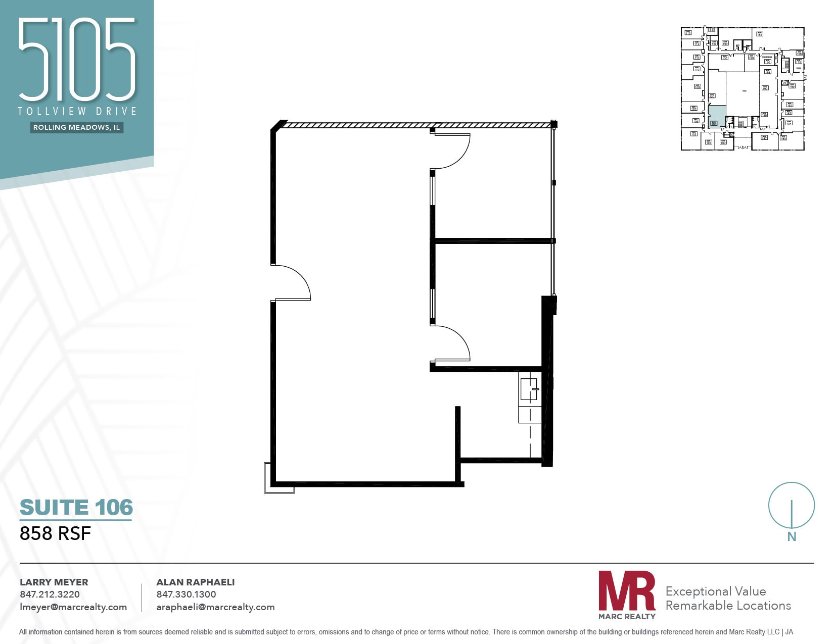 5105 Tollview Dr, Rolling Meadows, IL for lease Floor Plan- Image 1 of 1