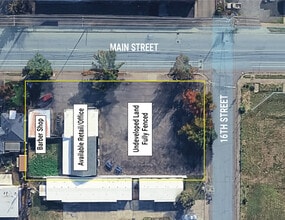 1604-1628 Main St, Springfield, OR - AERIAL map view