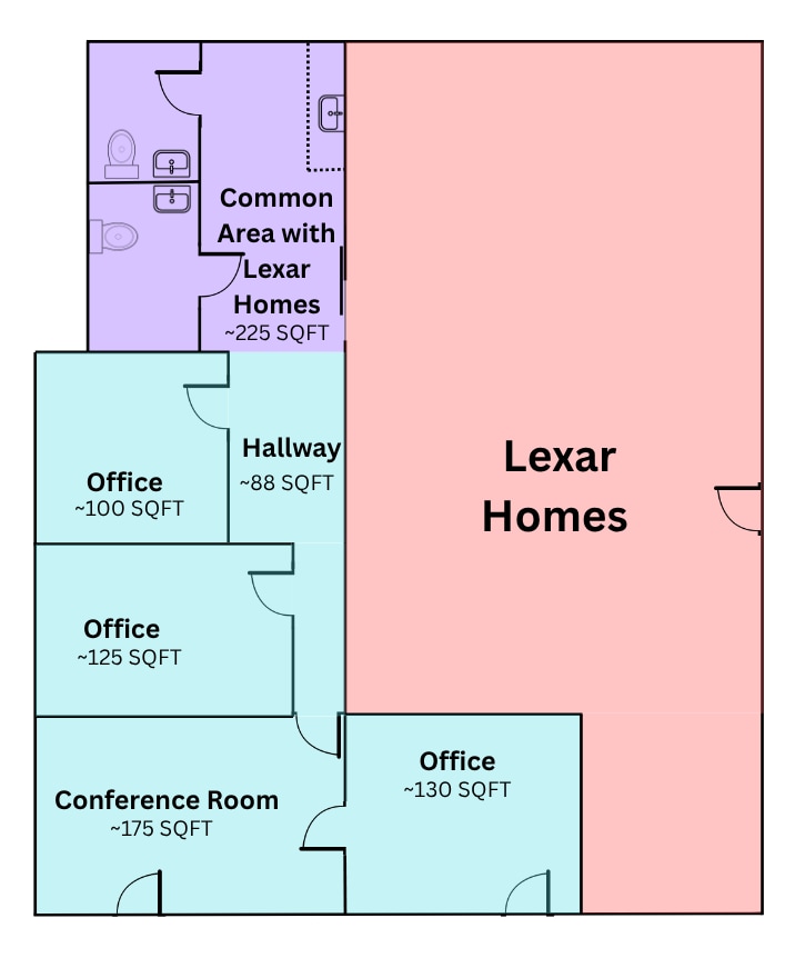 435 SW Dorion Ave, Pendleton, OR for lease Floor Plan- Image 1 of 2