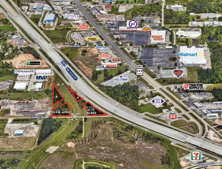 Hwy 249 & Humble Rd, Tomball, TX à vendre - Aérien - Image 1 de 2