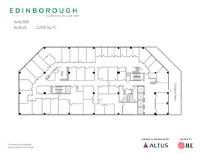 3300 Edinborough Way, Edina, MN à louer Plan d’étage- Image 1 de 1