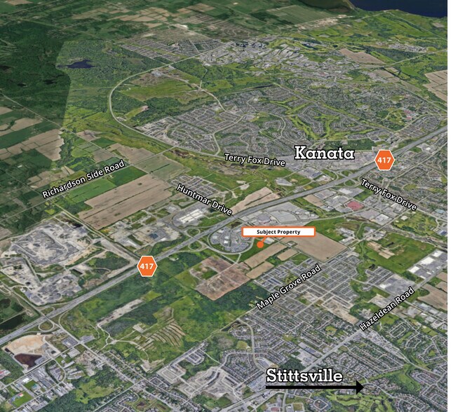 Palladium Dr, Ottawa, ON à vendre - Aérien - Image 3 de 3