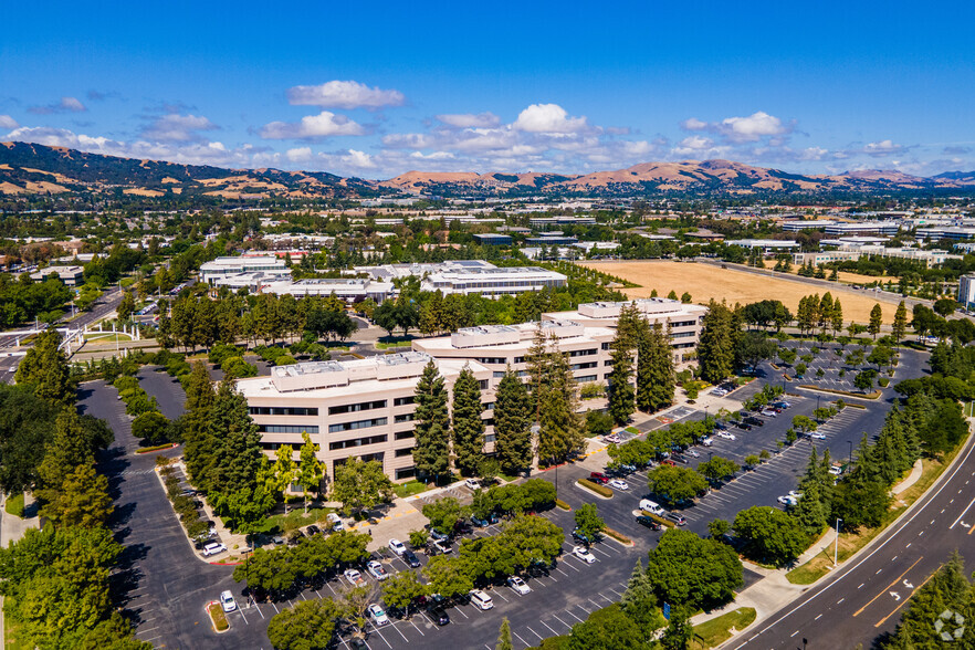 4301-4309 Hacienda Dr, Pleasanton, CA for lease - Aerial - Image 3 of 4