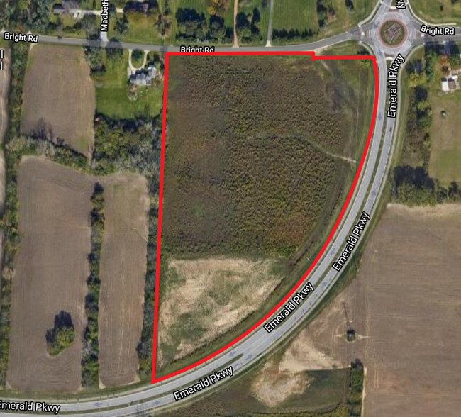 4100 Bright Rd, Dublin, OH à vendre - Aérien - Image 2 de 2